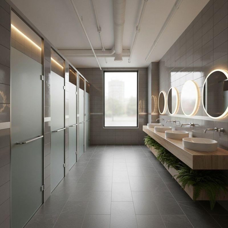 Industrial Bathroom Renovation in Charleston, SC